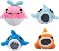 Zee-knijpdiertje van zacht materiaal 10 cm