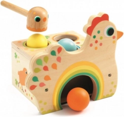 DJECO gallinella arcobaleno con martellamento