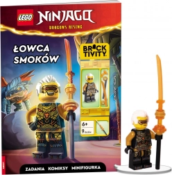 Lego Ninjago: dragerytter – interaktiv bog med Rapton-minifigur