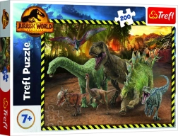 Puzzle 200 pezzi – dinosauri di JURASSIC WORLD