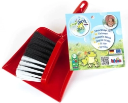 Kinder stoffer en blik – rood