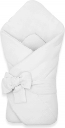 Fascia muslin con allacciatura NEW BABY bianca