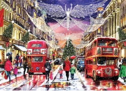 Puzzle di Natale Regent Street XL 500 pezzi GIBSONS