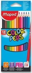 Háromszögletű színesceruzák MAPED Color'Peps 12 db