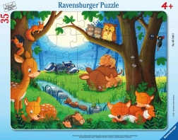 Ravensburger sestavljanka živalice pred spanjem