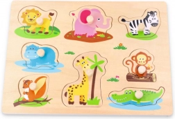 Wooden Jungle Puzzle Board