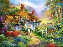 Puzzle 3000 pezzi Forest Cottage