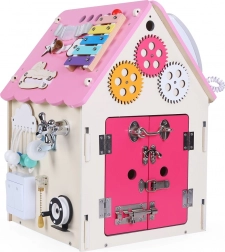 Activity Board House for Children 2Kids Toys – Pink