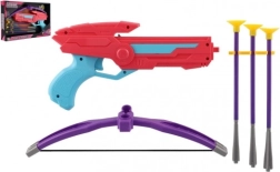 Farverig plastarmbrøst med sugekoppepile