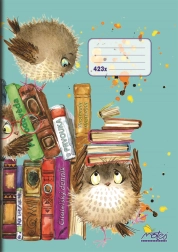 A4 School Notebook for Reading Log, 12 mm ruled, 20 sheets