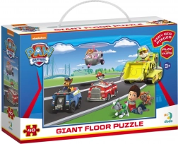 Grande puzzle da pavimento Paw Patrol