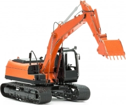 Metal Earth 3D metal excavator model – colored kit