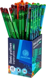 Triangular Graphite Pencil HB ASTRA Pixel One