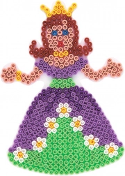 Princess pegboard for 5 mm iron-on beads