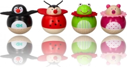 Non-tip wooden animal frog Goki