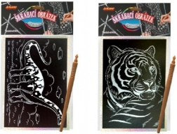 Holografisch krasplaatje – auto