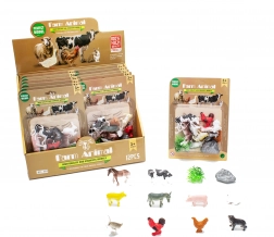 Farm Animal Figures Set 12 pcs