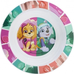 Children's bowl with PAW PATROL motif