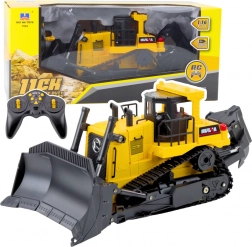 Bulldozer RC HUI NA 1:16 con luci e suoni