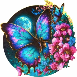 lesena sestavljanka metulj 500 koščkov ESC WELT