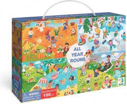 Puzzle DODO Eachround Theyear, 100pieces