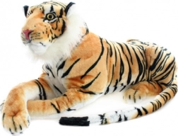Brown plush tiger 70 cm