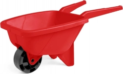 Red sand wheelbarrow for children
