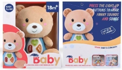 Plišani medo sa svjetlom i melodijama