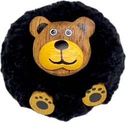 Wooden Magnet with Pom-Pom Bear 2Kids Toys