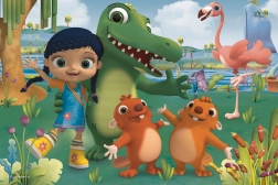 Trefl puzzle Wissper i životinjski prijatelji maxi 24 dijela