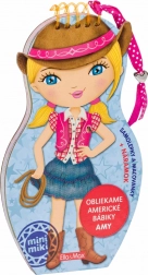 Nous habillons les poupées américaines Amy – coloriages et autocollants (slovaque)
