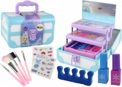 Cosmetic Set in Blue Case