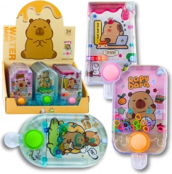 Water ring game with CAPYBARA motif in popsicle shape