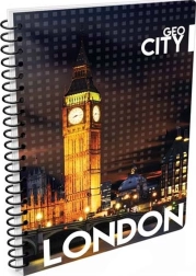 A6 Spiral Notebook Lined London – KARTON P+P