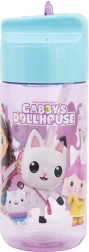 Detská fľaša na vodu so slamkou Gabby's Dollhouse