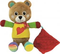 Plush Teddy Bear Bob for Children by Clementoni