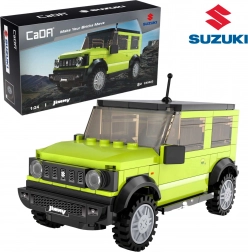 Klocki CaDA SUZUKI Jimny 1:24 zielony samochód terenowy 192 elementy
