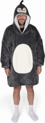 Warm Television Hoodie Blanket Penguin with Hood