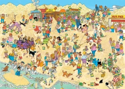 Puzzle Sand Sculptures 1000 Pieces by Jan van Haasteren