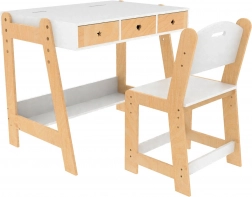Kids' Adjustable Growing Desk with Chair 2Kids Toys