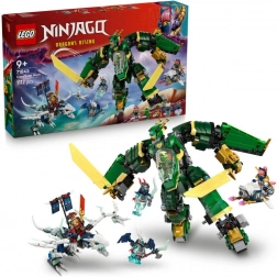 LEGO NINJAGO Lloydov tryskový mech – prestaviteľný na stíhačku