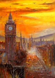Puzzle Londra Serale 1000 pezzi