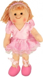 Bambola di stoffa Bigjigs Toys Lily 28 cm
