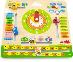 VIGA uddannelsesmæssig trækalender til børn – engelsk