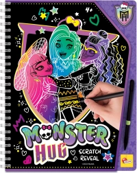 Skrobany szkicownik Monster High