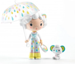DJECO Tinyly figurice Prunelle in Bianca