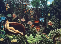 Puzzle d'Arte in Legno: Henri Rousseau - Il Sogno 200 Pezzi