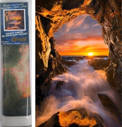 Diamond Painting Sunset 30 × 40 cm