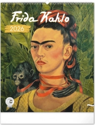 Stenski koledar Frida Kahlo 2026