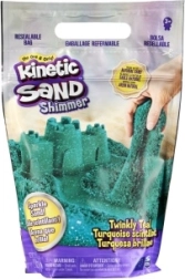 Kinetic Sand blauwgroen glinsterend zand 0,9 kg